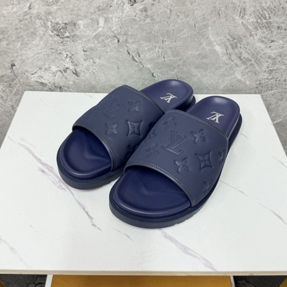 Louis Vuitton Waterfront Mule Navy Blue