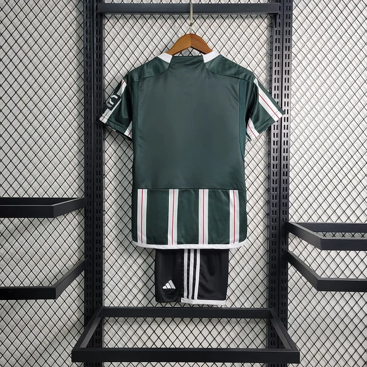 2023-24 KIDS Manchester United  away Football jersey