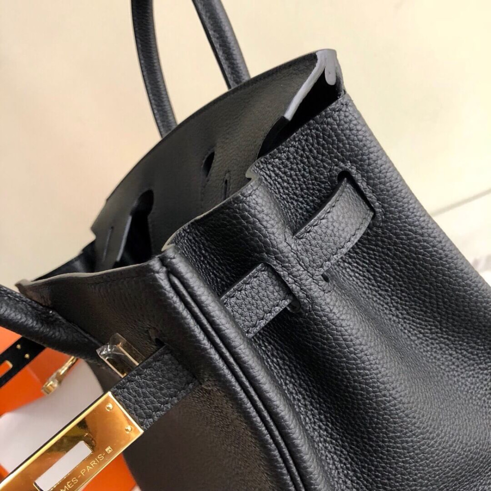 Hermes Black Togo Leather Birkin 30