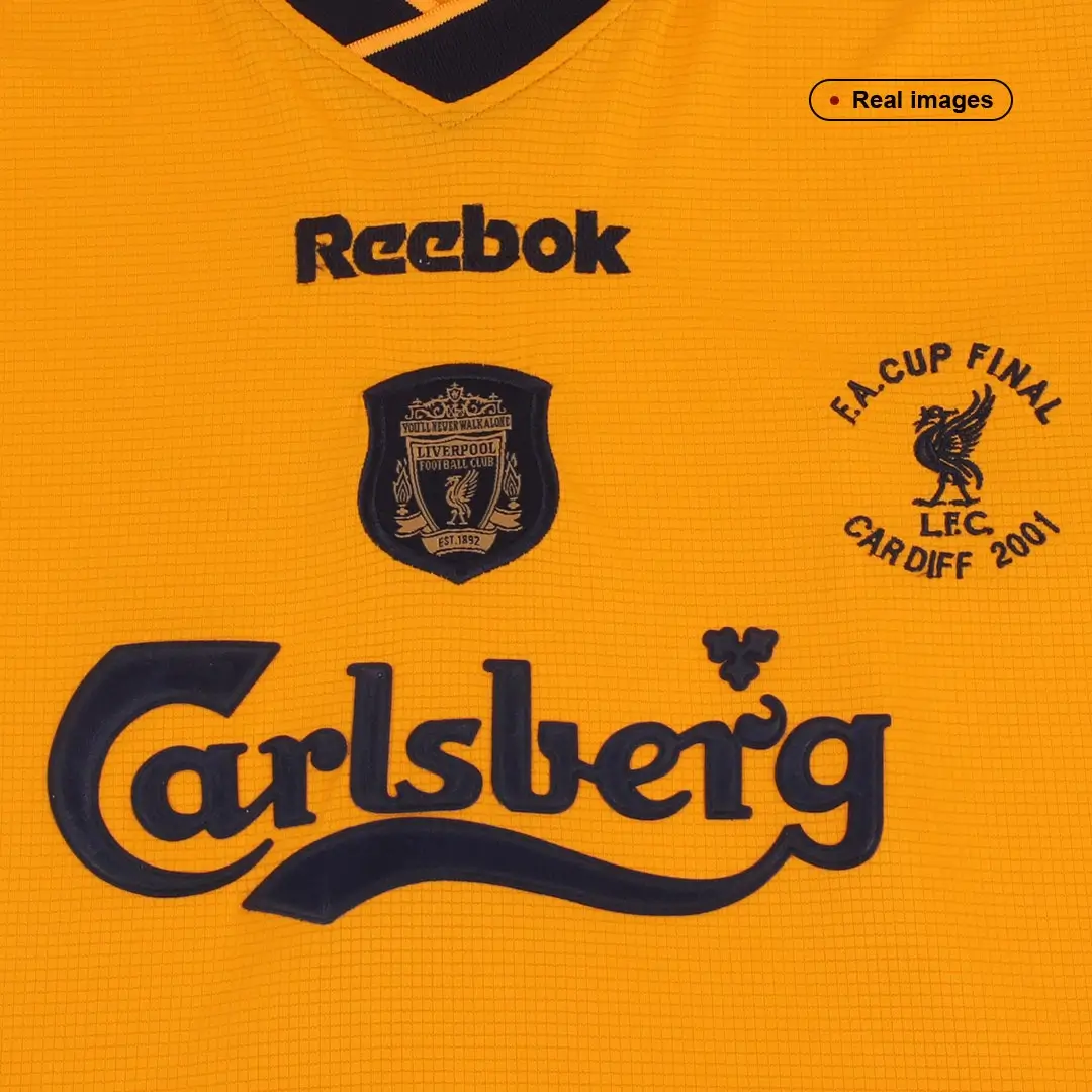 Liverpool 2000/01 Away Retro Soccer Jersey