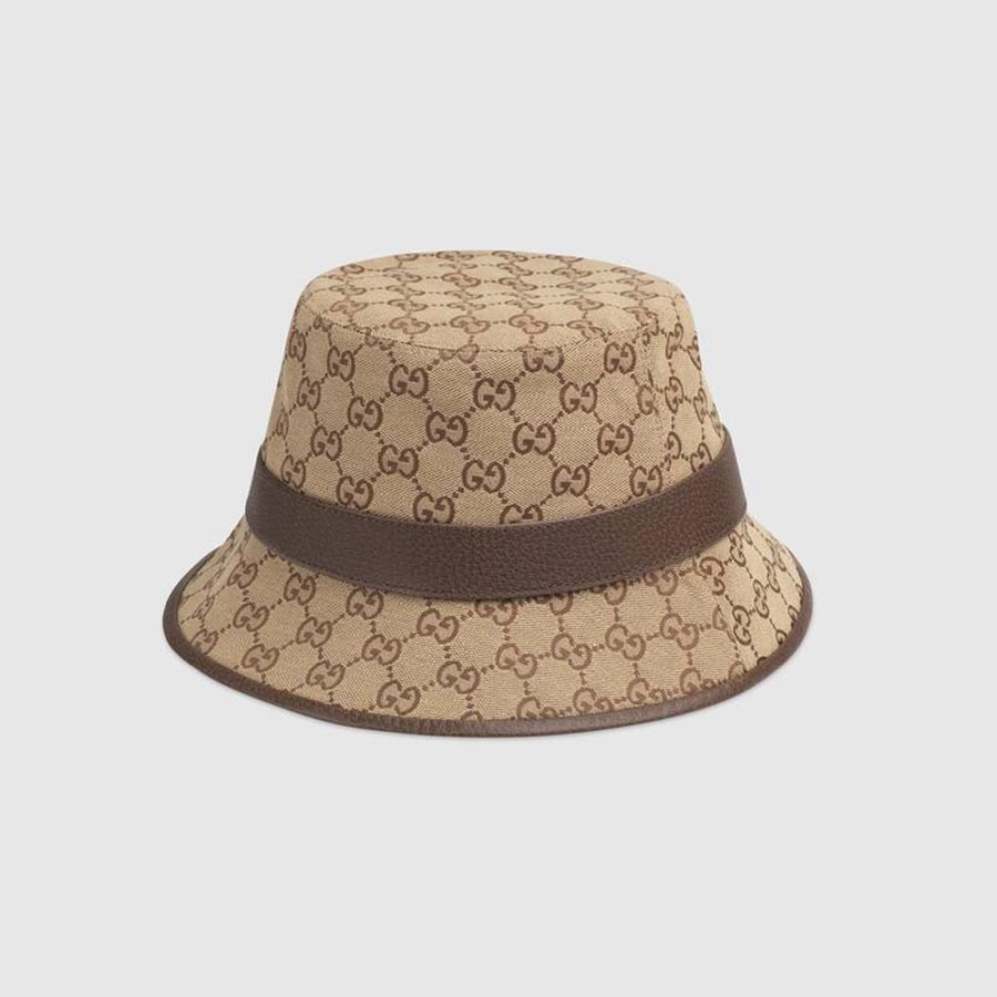 Gucci GG Canvas Bucket Hat Beige Brown