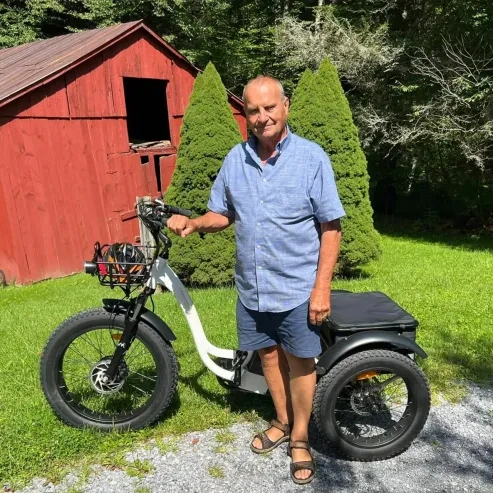clearance sale💥[750W] Rear Drive Electric Trike Ver 2026