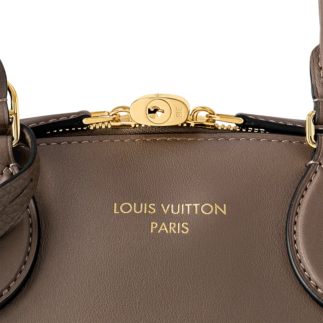 Louis Vuitton Lock It Vendôme Mm High End Leather Earth 36cm M22927