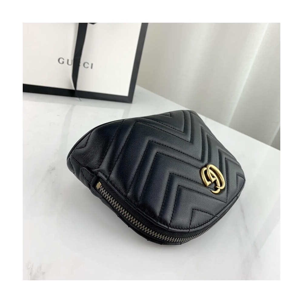 Gucci GG Marmont Cosmetic Case Black