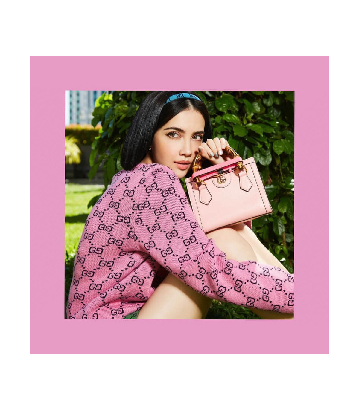 Gucci Diana Mini Tote Bag Pink