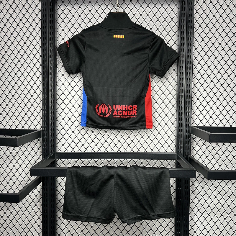 2024-25 Barcelona Away Kids Football jersey
