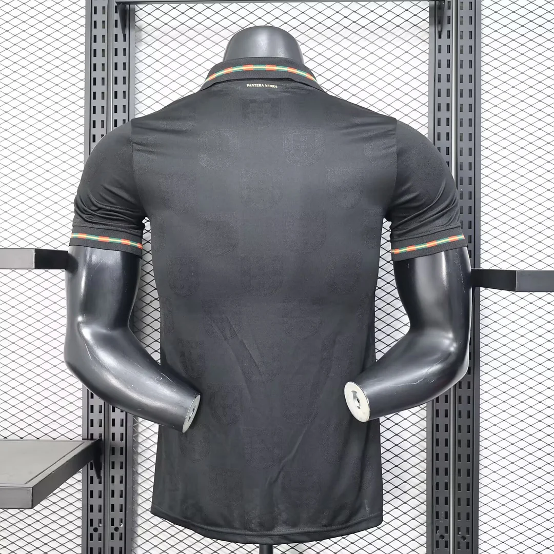 World Cup 2026 Portugal Team Away Football Jersey Player Version Black