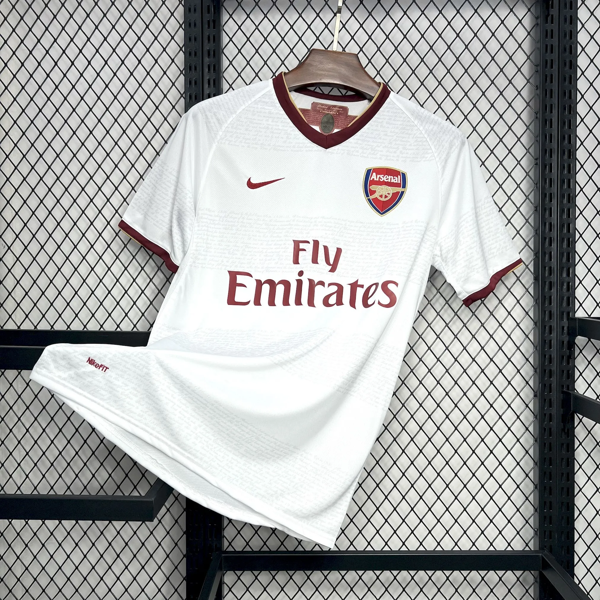 Retro 2007-08 Arsenal Third Away Football jersey