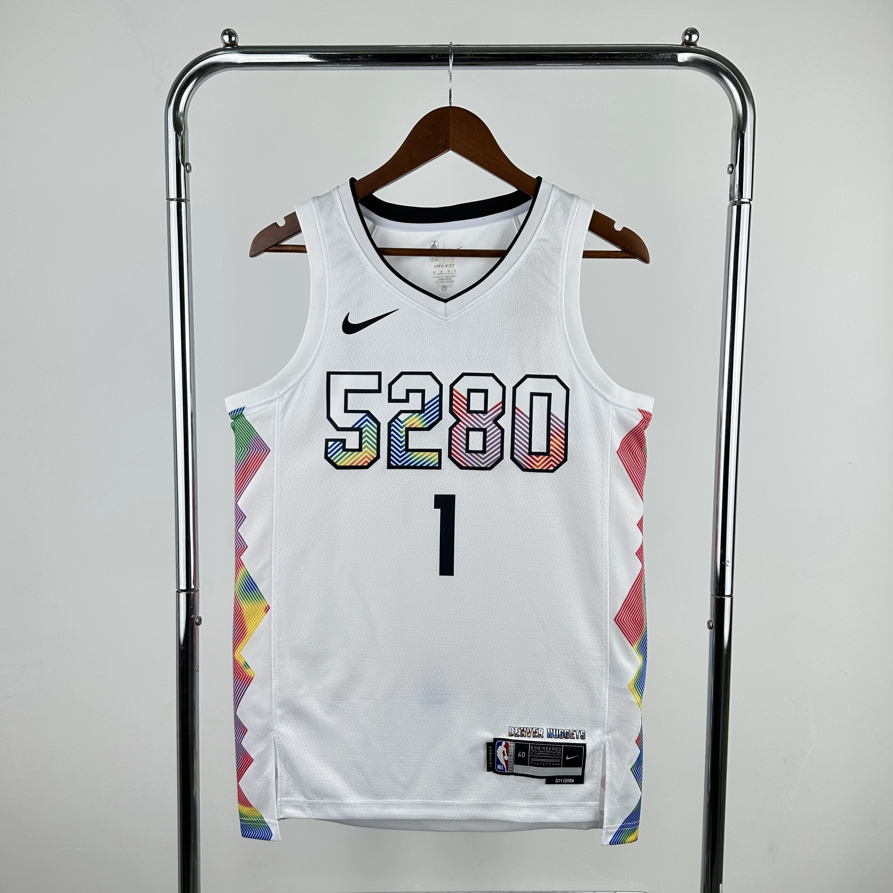 2025 NBA Denver Nuggets 1 PORTER JR. Basketball Jersey