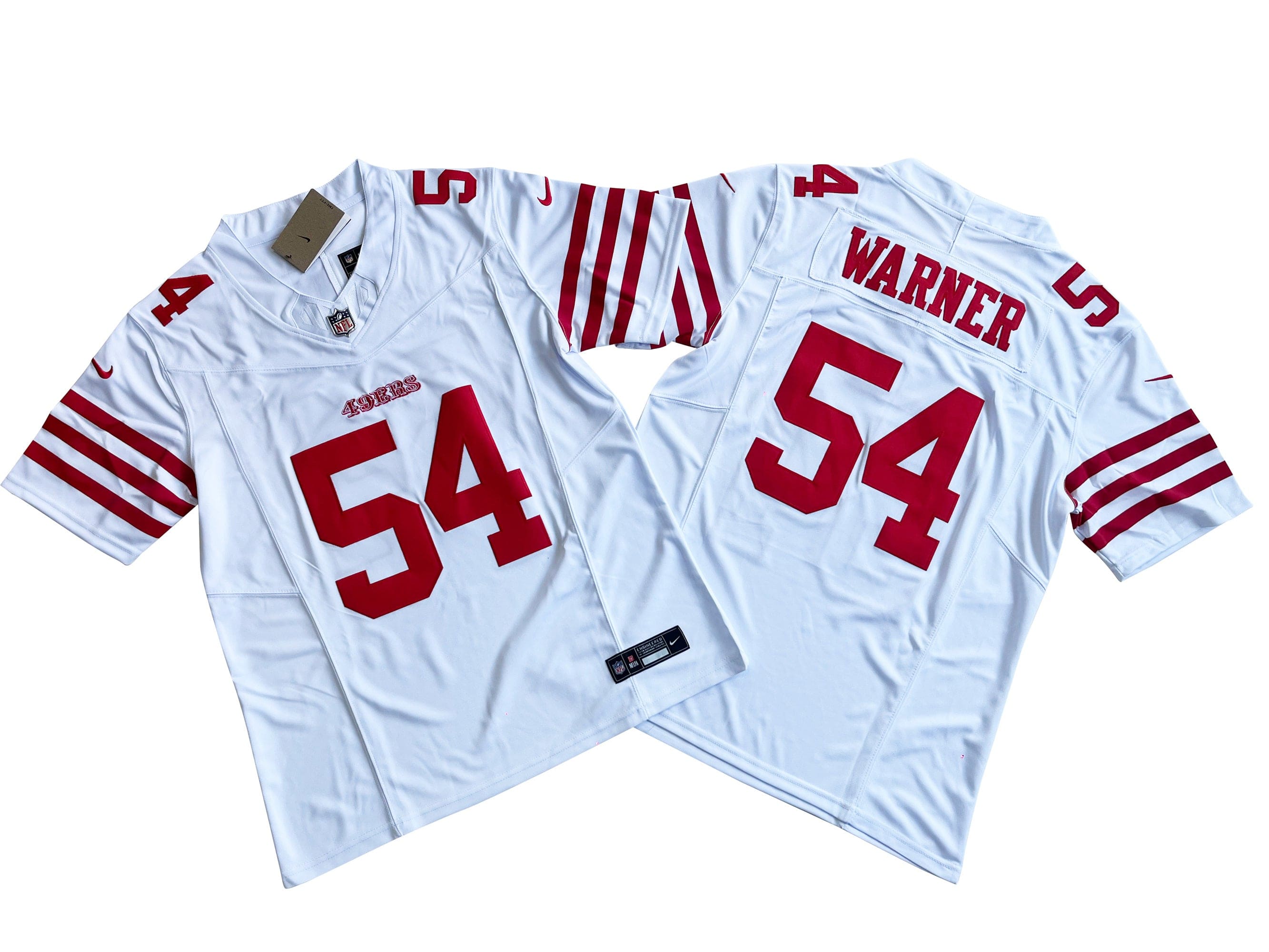 San Francisco 49ers 54# Fred Warner Nike Vapor F.U.S.E. Limited Jersey