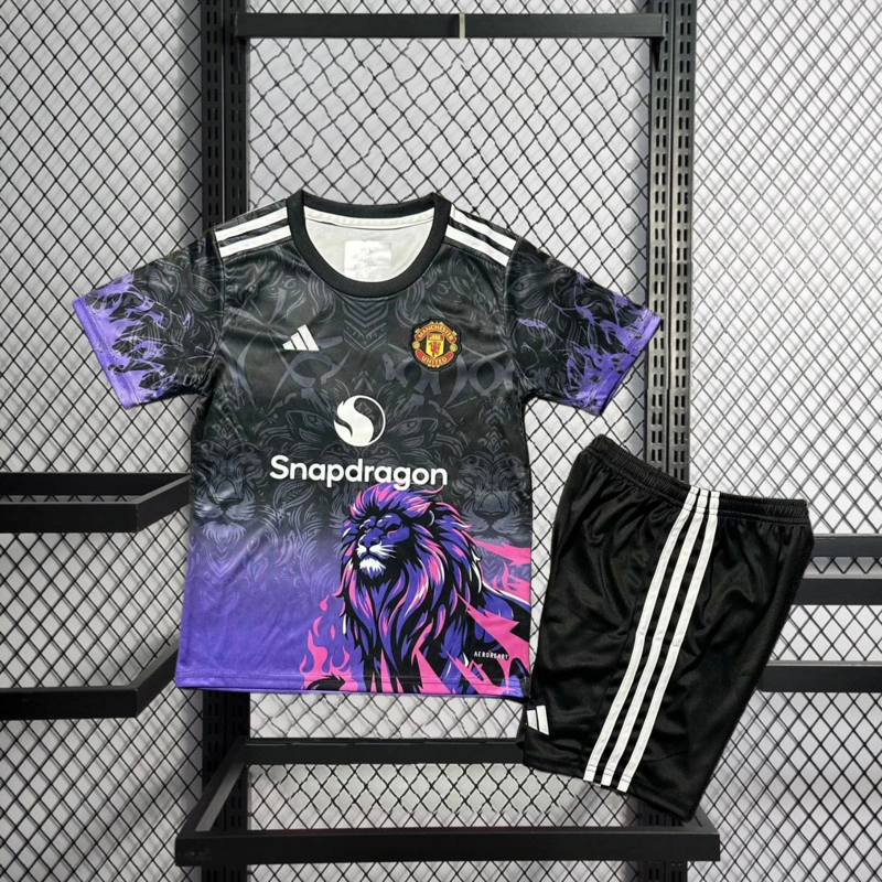 2025-26 Manchester United Special Edition kids Football jersey