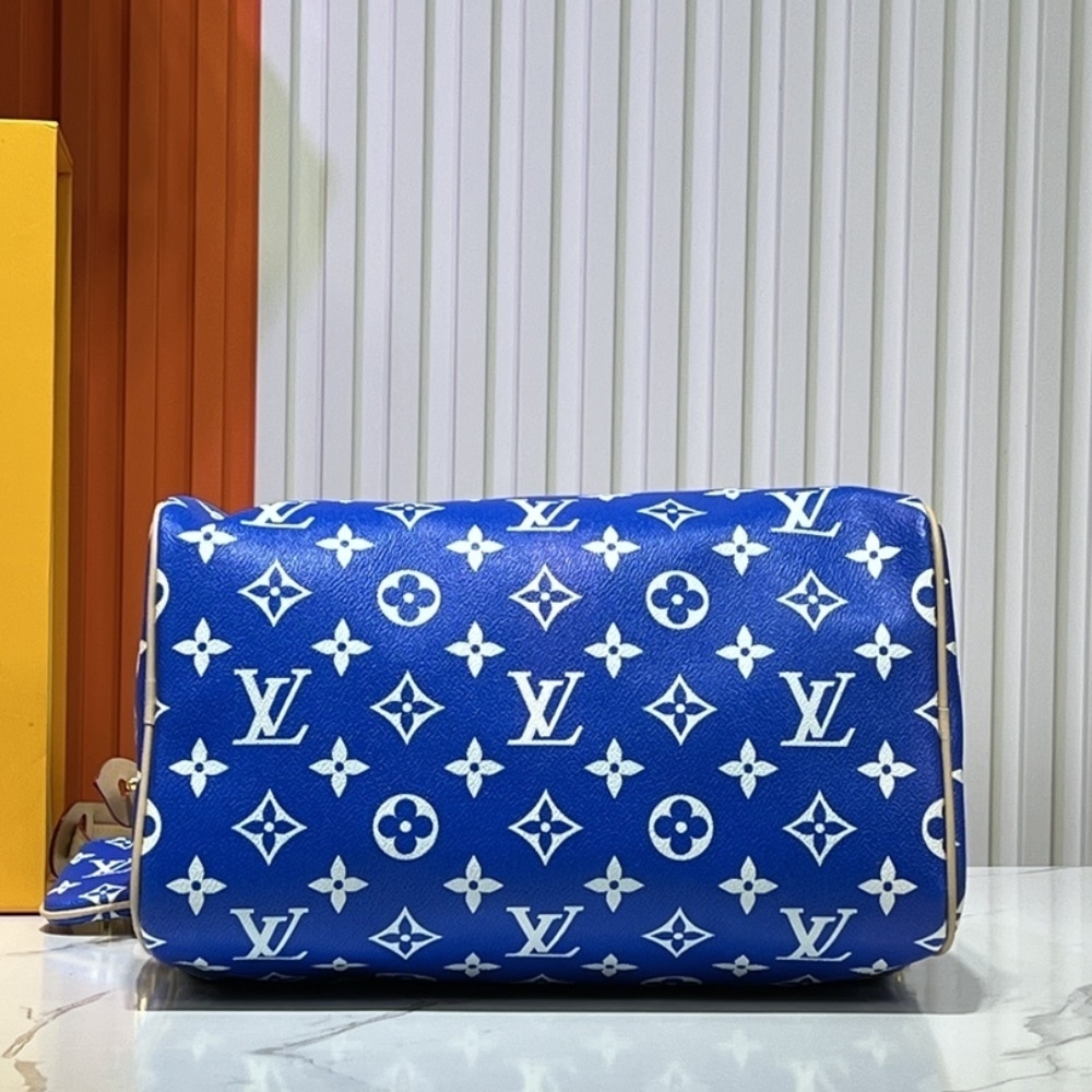 Louis Vuitton Speedy P9 Bandoulière 30 Blue 30Cm M24424