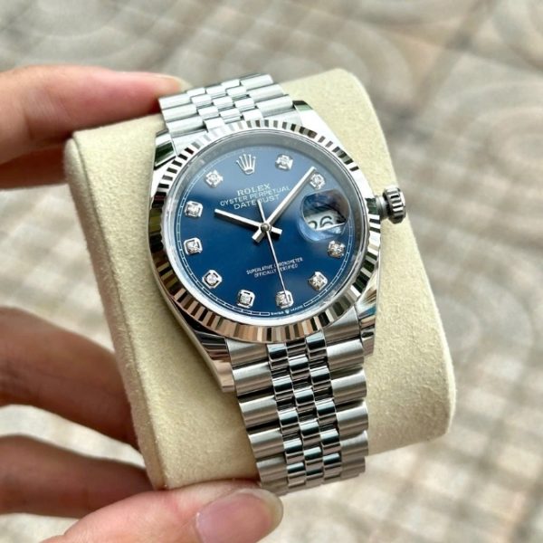 [Superclone] Rolex Datejust 41mm Bright Blue Dial Jubilee 126334