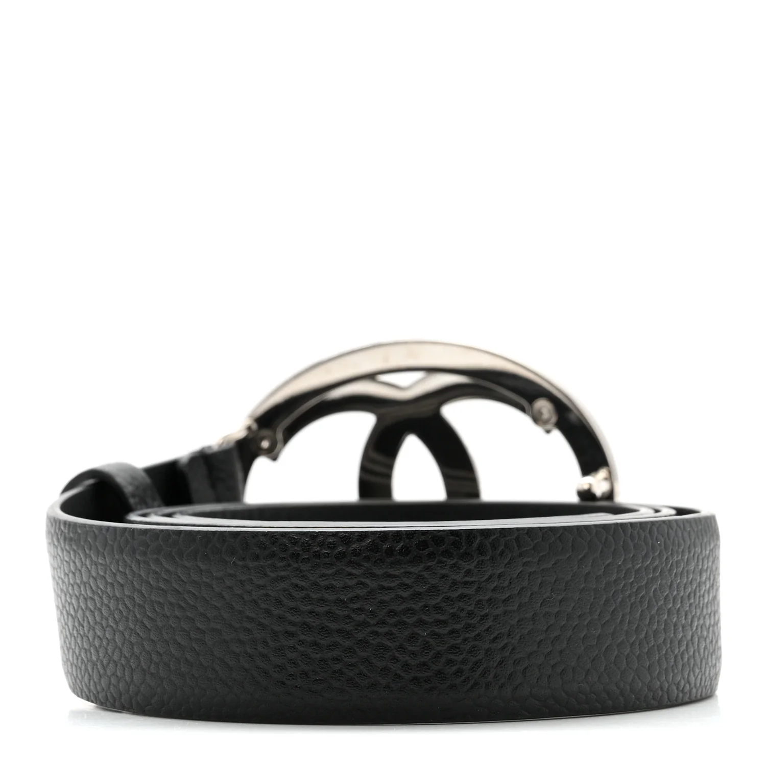Caviar CC Quilted Belt 80 32 Black