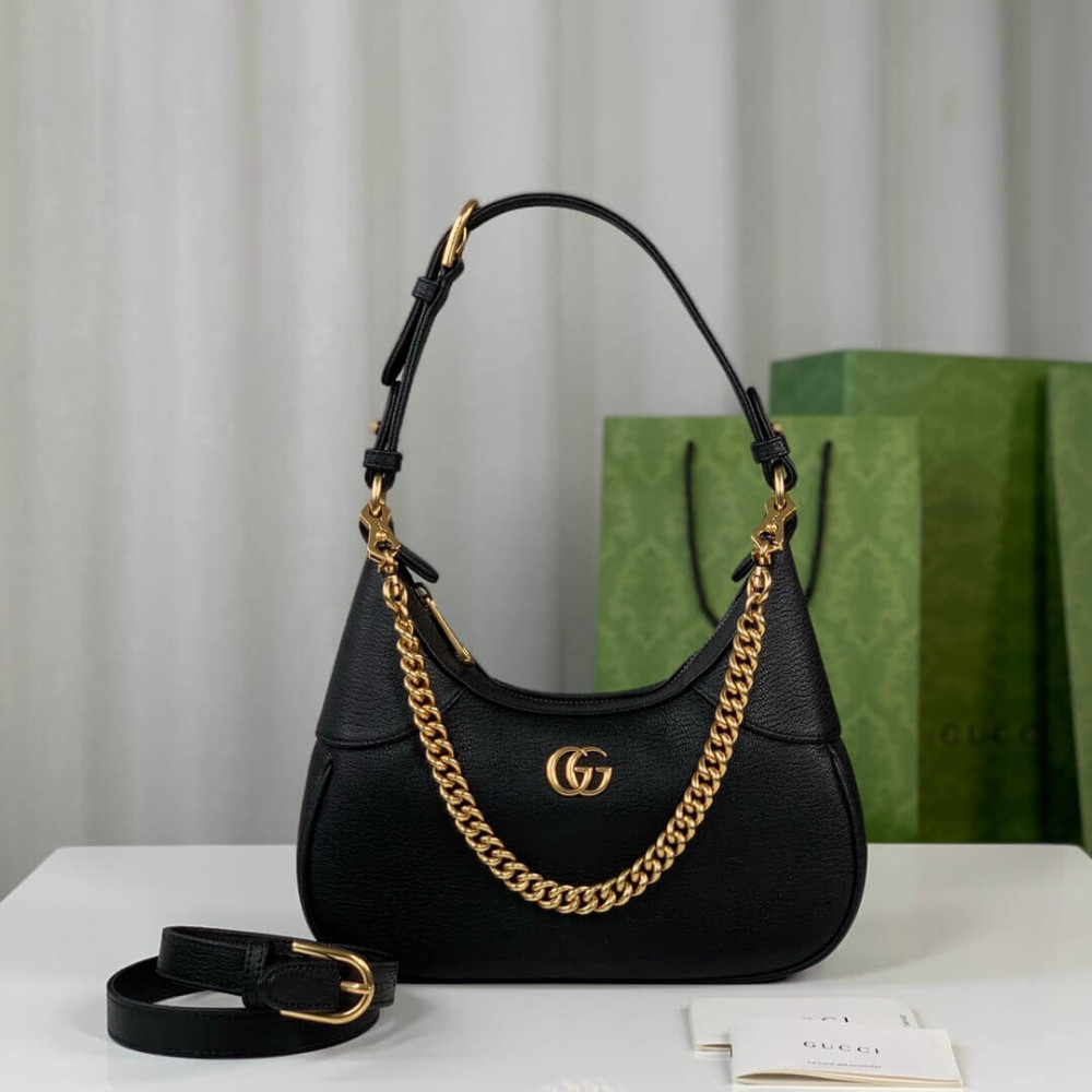 Gucci Aphrodite Small Shoulder Bag Black