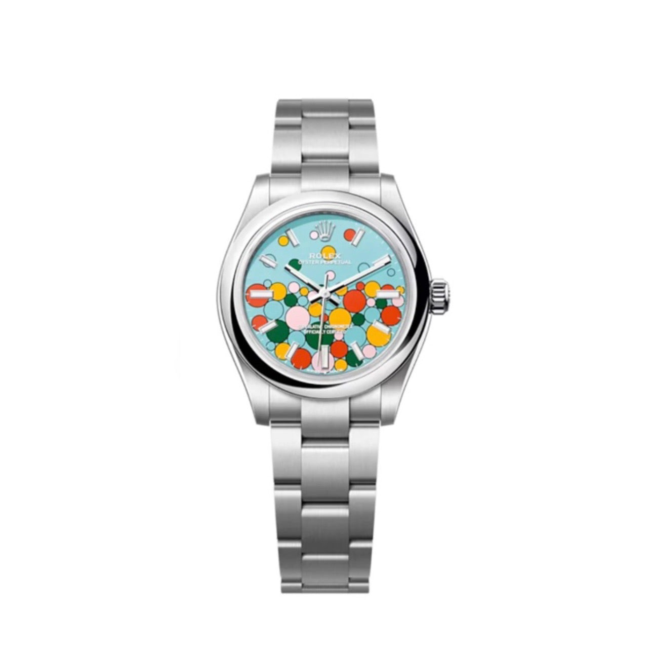 Rolex Oyster Perpetual 31 mm Turquoise blue Dial 277200