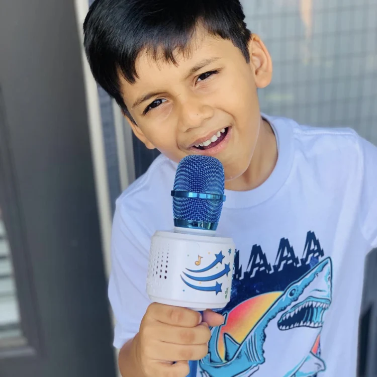 Magic Karaoke Microphone - Blue
