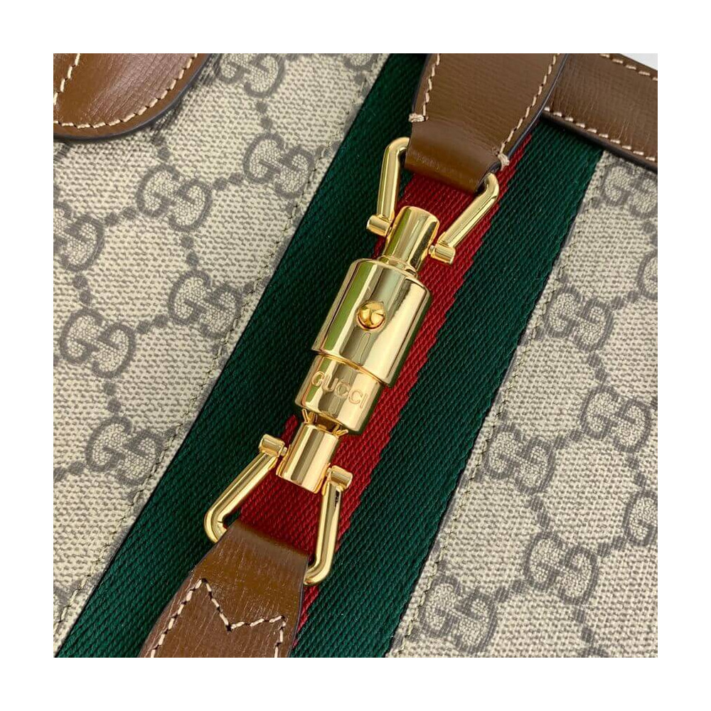 Gucci Jackie 1961 Medium Tote Bag in GG Supreme 30cm