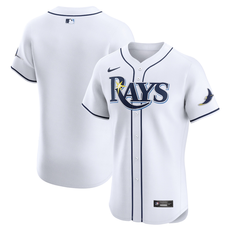 Tampa Bay Rays Home Elite Jersey White