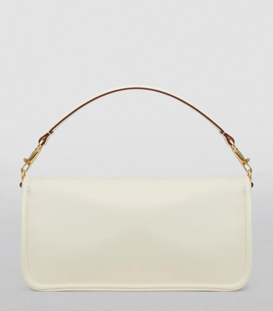 Valentino Garavani VLogo 1960 Nappa Leather Shoulder Bag White 28Cm