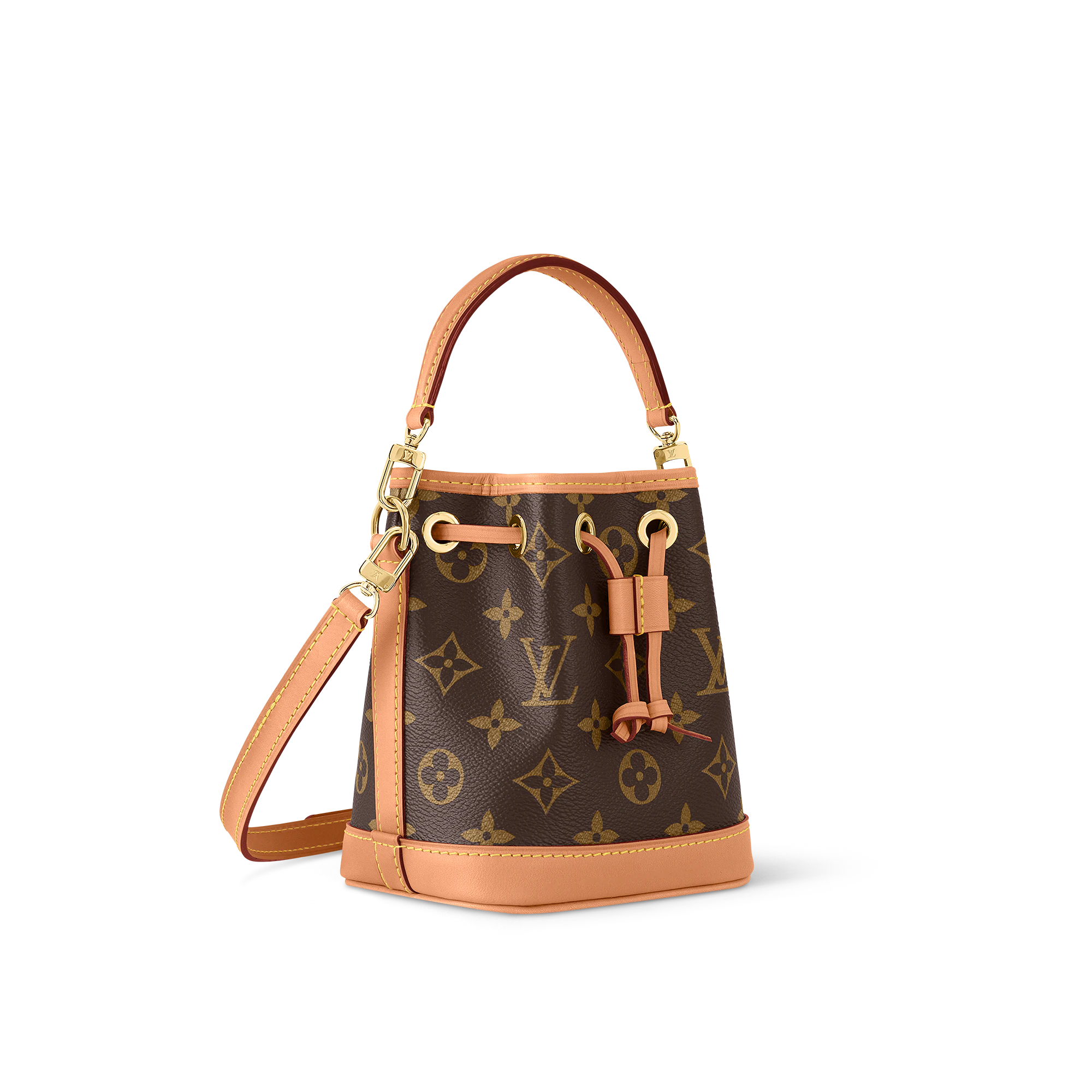 Louis Vuitton Nano Noé Monogram Small Leather Goods Monogram 16cm M81266