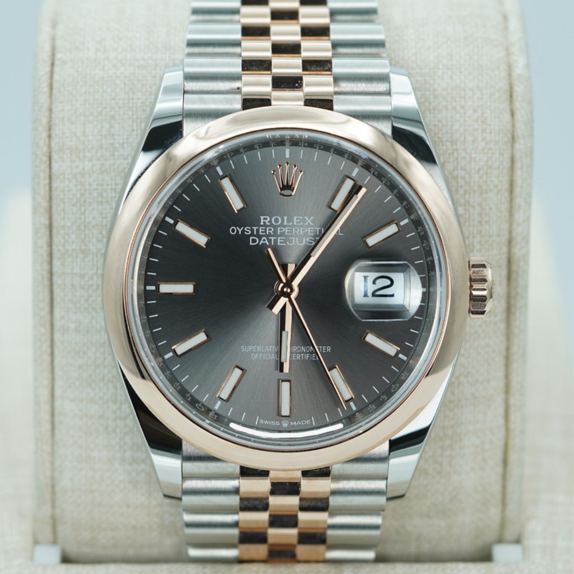 [Superclone] Rolex Datejust 36mm Slate Dial Jubilee 126201