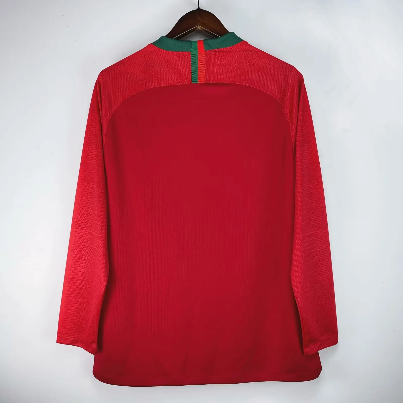 Retro 2018 Portugal Long sleeve home Football jersey retro