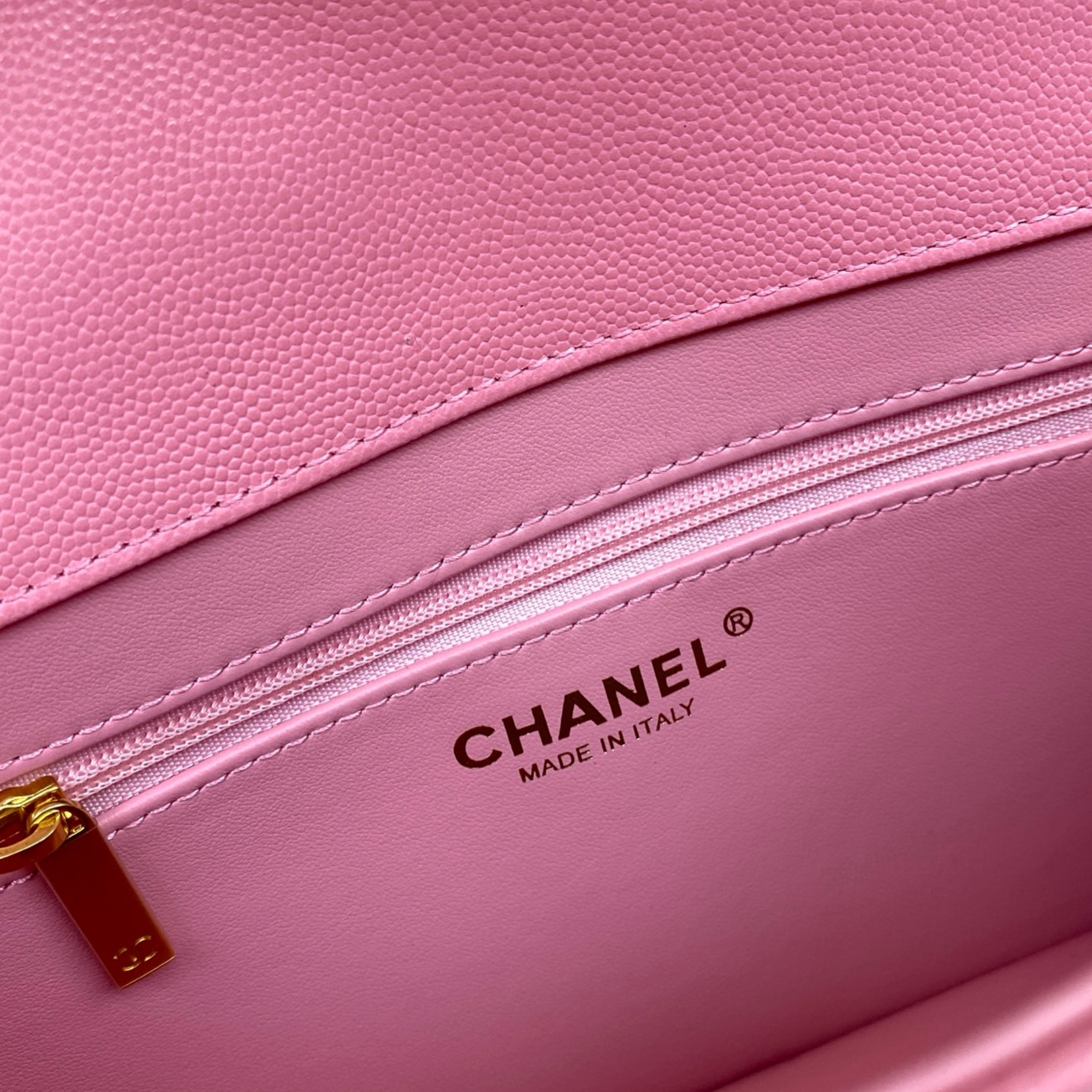 Chanel Clutch Pink Bag 17cm/6.7in