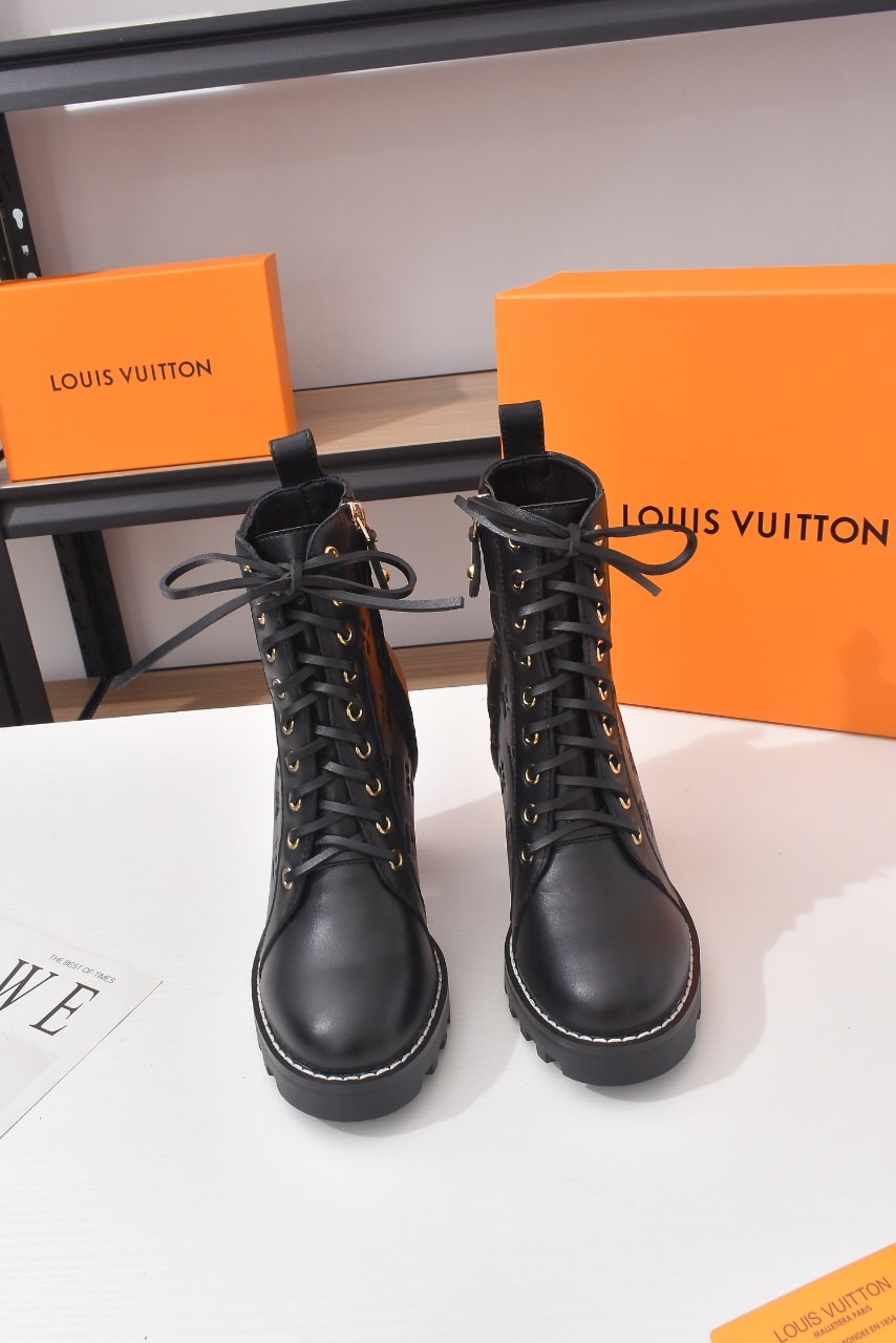 Louis Vuitton Star Trail Boots Black 1Ach0H