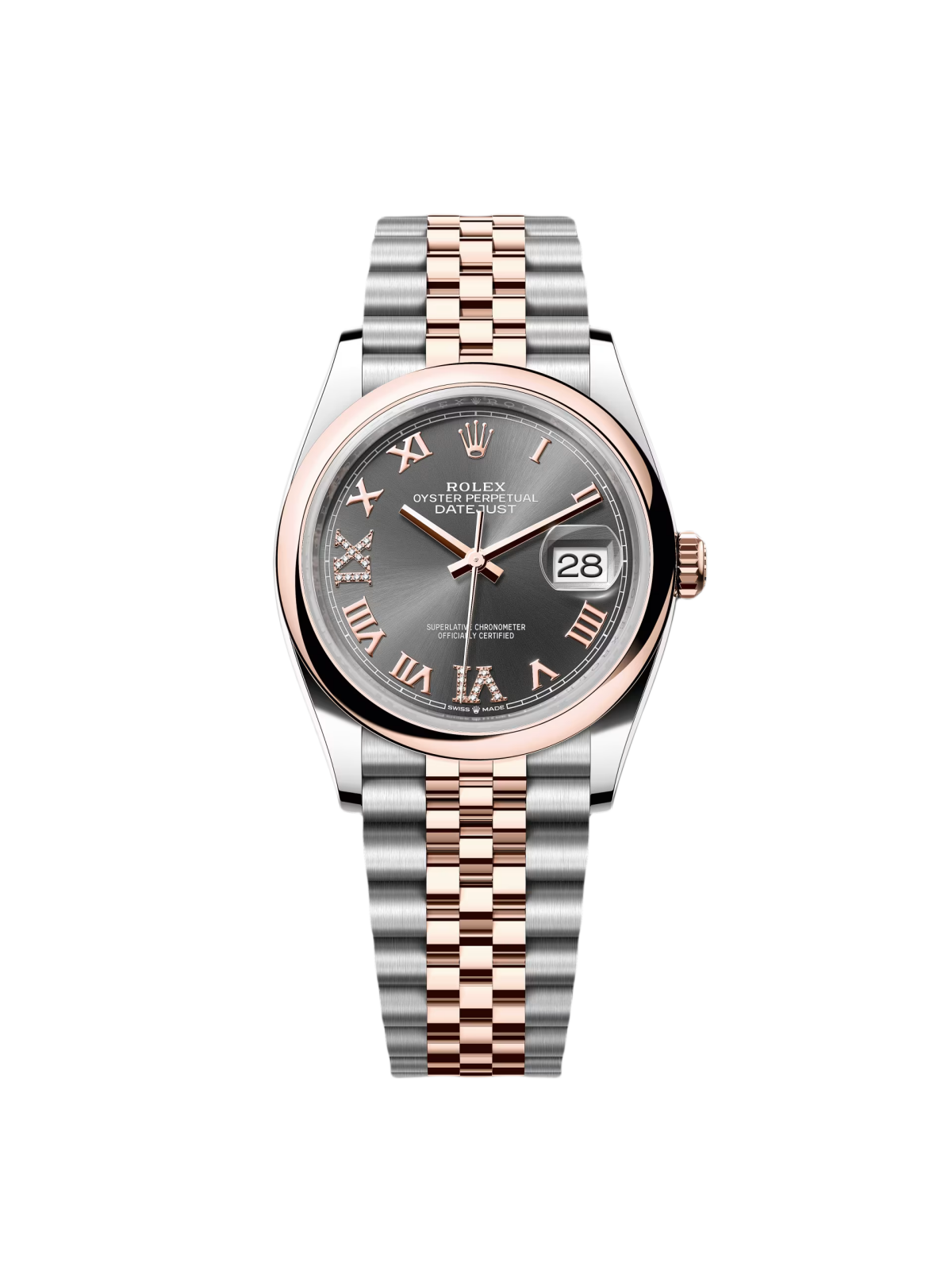 Rolex  Datejust 126201 Slate Dial 36mm