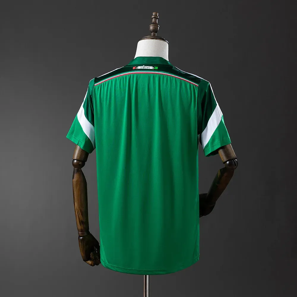 Mexico 2014 Retro Home Soccer Jersey