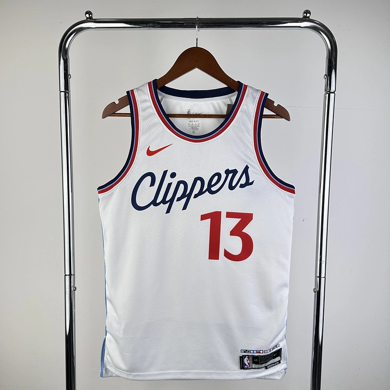 2025 NBA LA Clippers 13 GEORGE Basketball Jersey