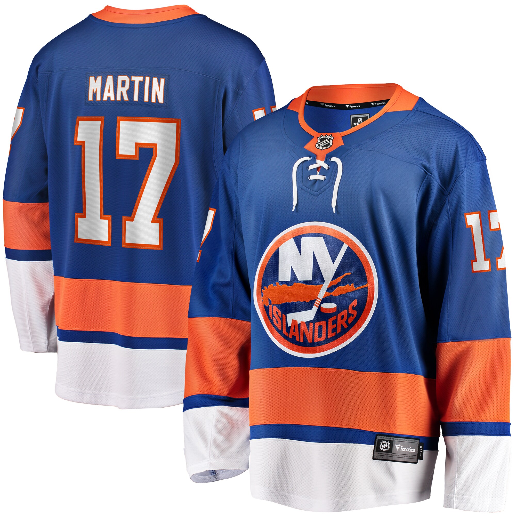 Matt Martin New York Islanders Fanatics Home Breakaway Player Jersey – Royal