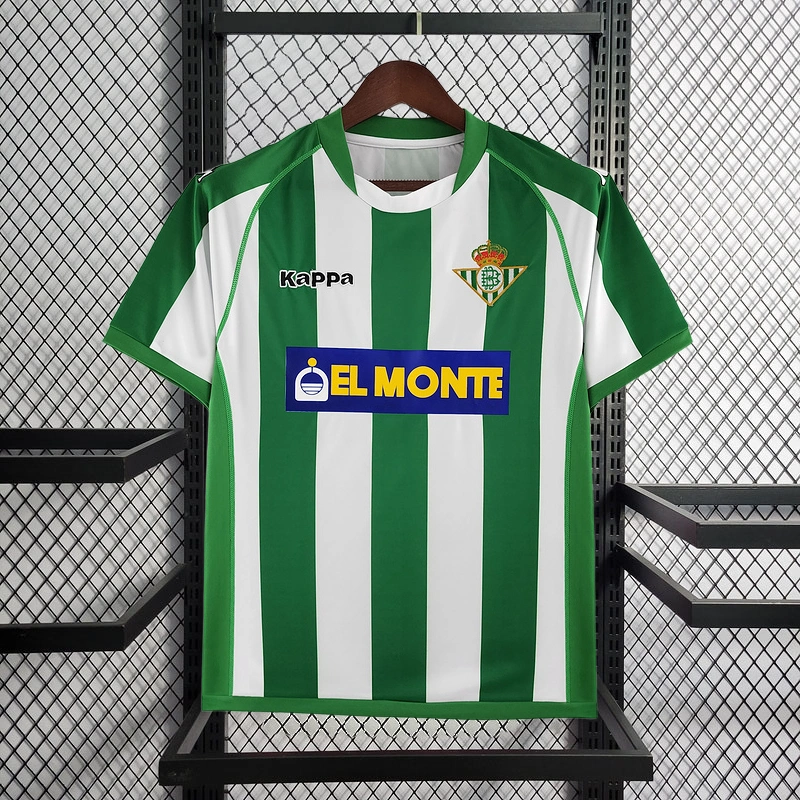 Retro 2001-02 Real Betis home retro football jersey retro