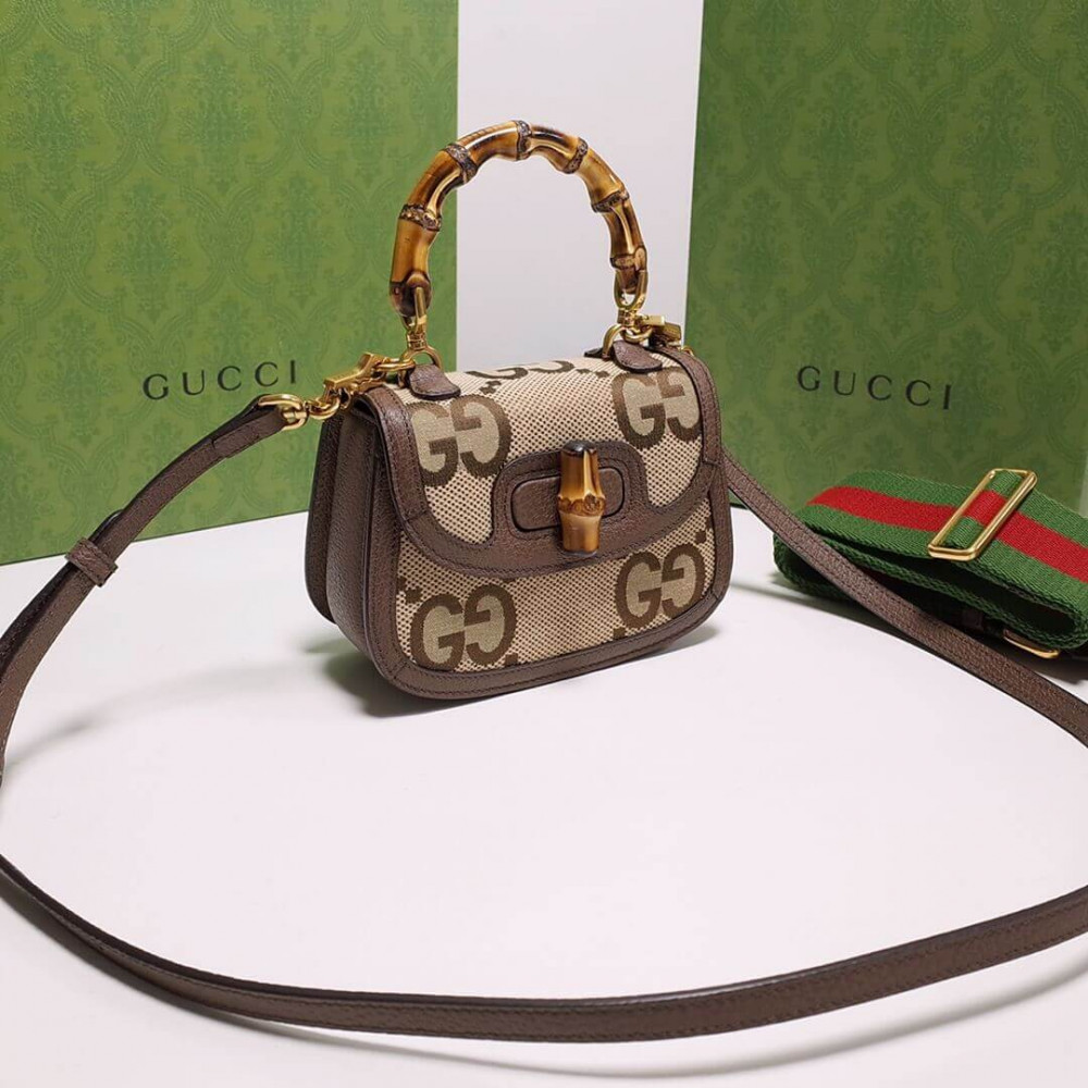 Gucci Bamboo 1947 Jumbo GG Mini Bag