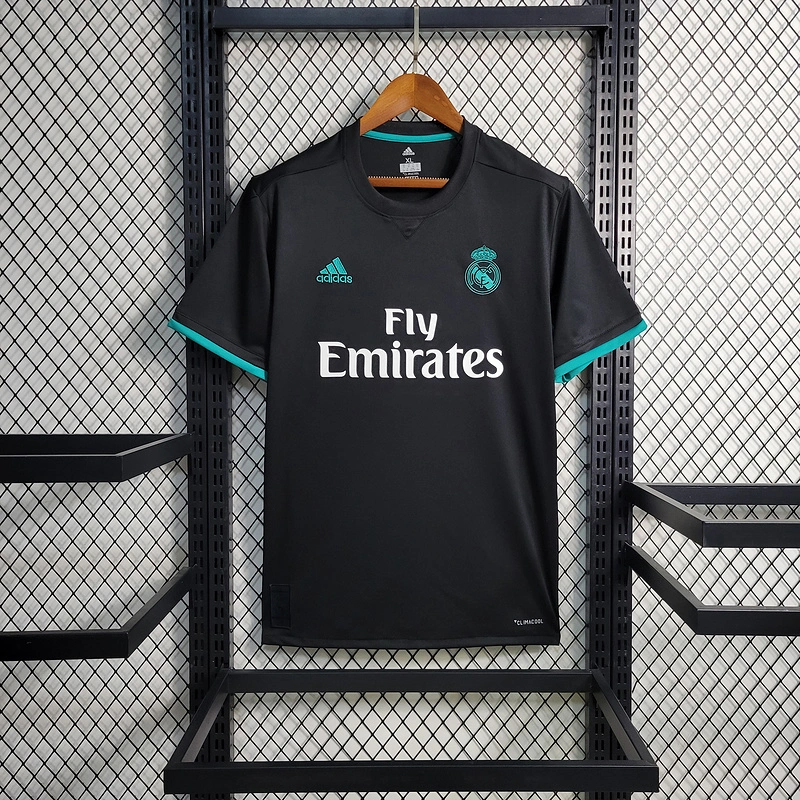 Retro 2017-18 Real Madrid Away RONALDO Benzema BALE Sergio Ramos ISCO KROOS MODRIC Football jersey retro