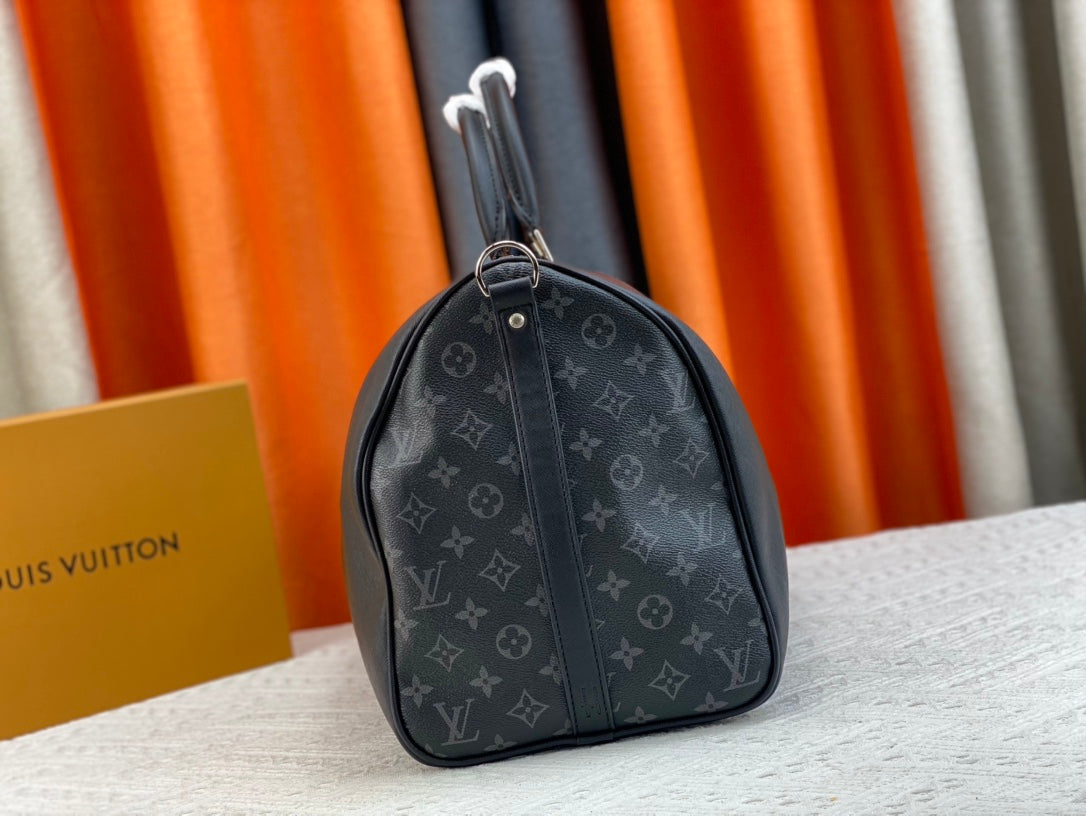 Louis Vuitton Keepall Bandouliere 50Cm Black