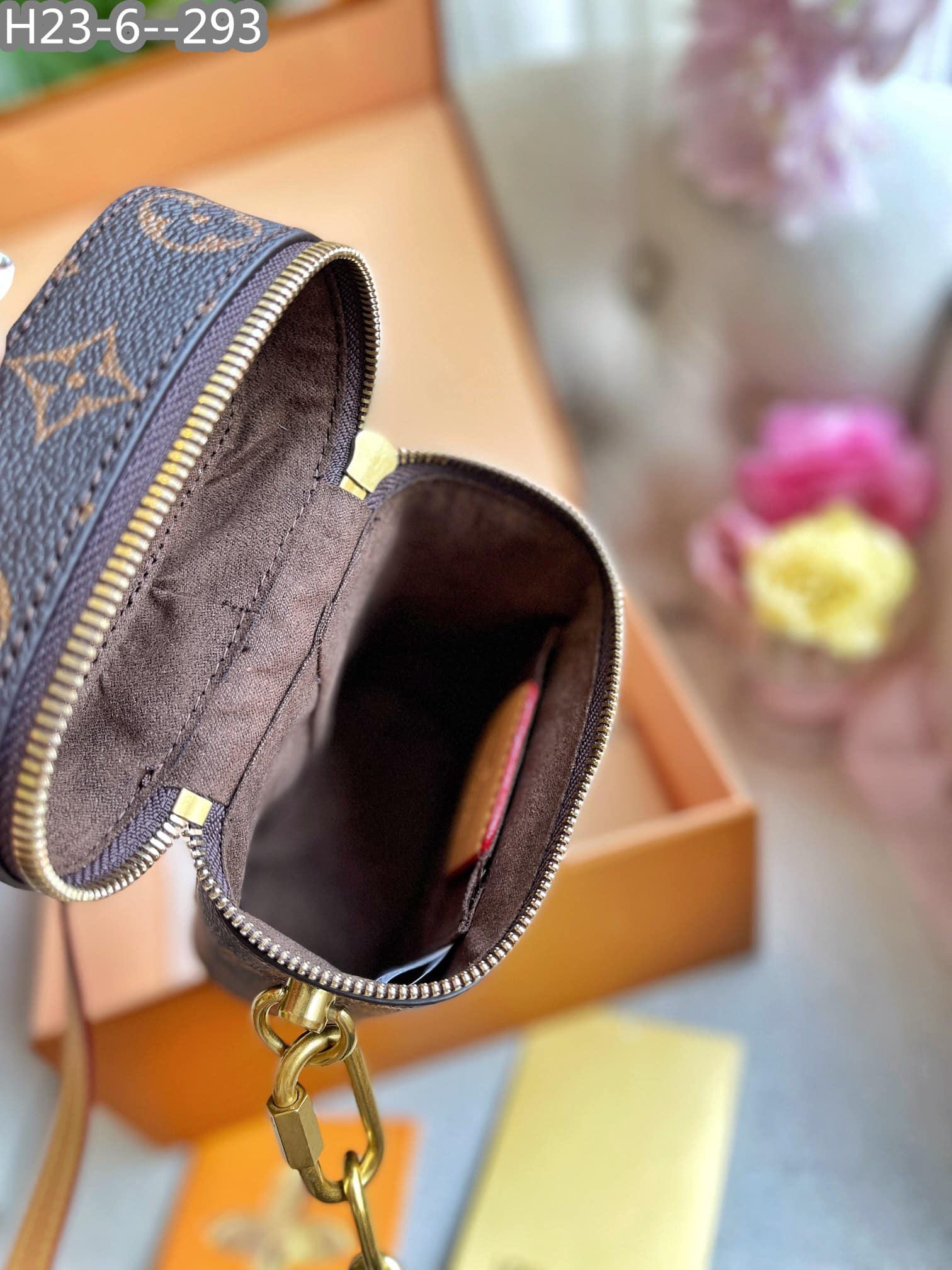 Louis Vuitton Phone Box Monogram Legacy Brown 18Cm M44914