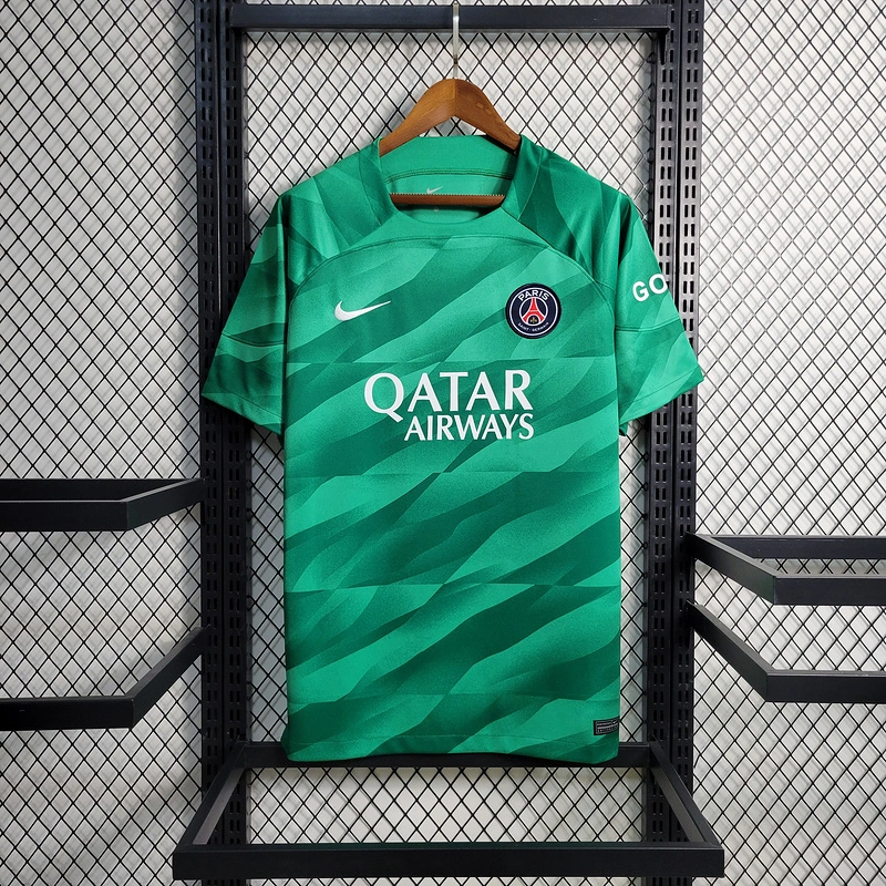 2023-24 PSG Green Goalkeeper Football jersey