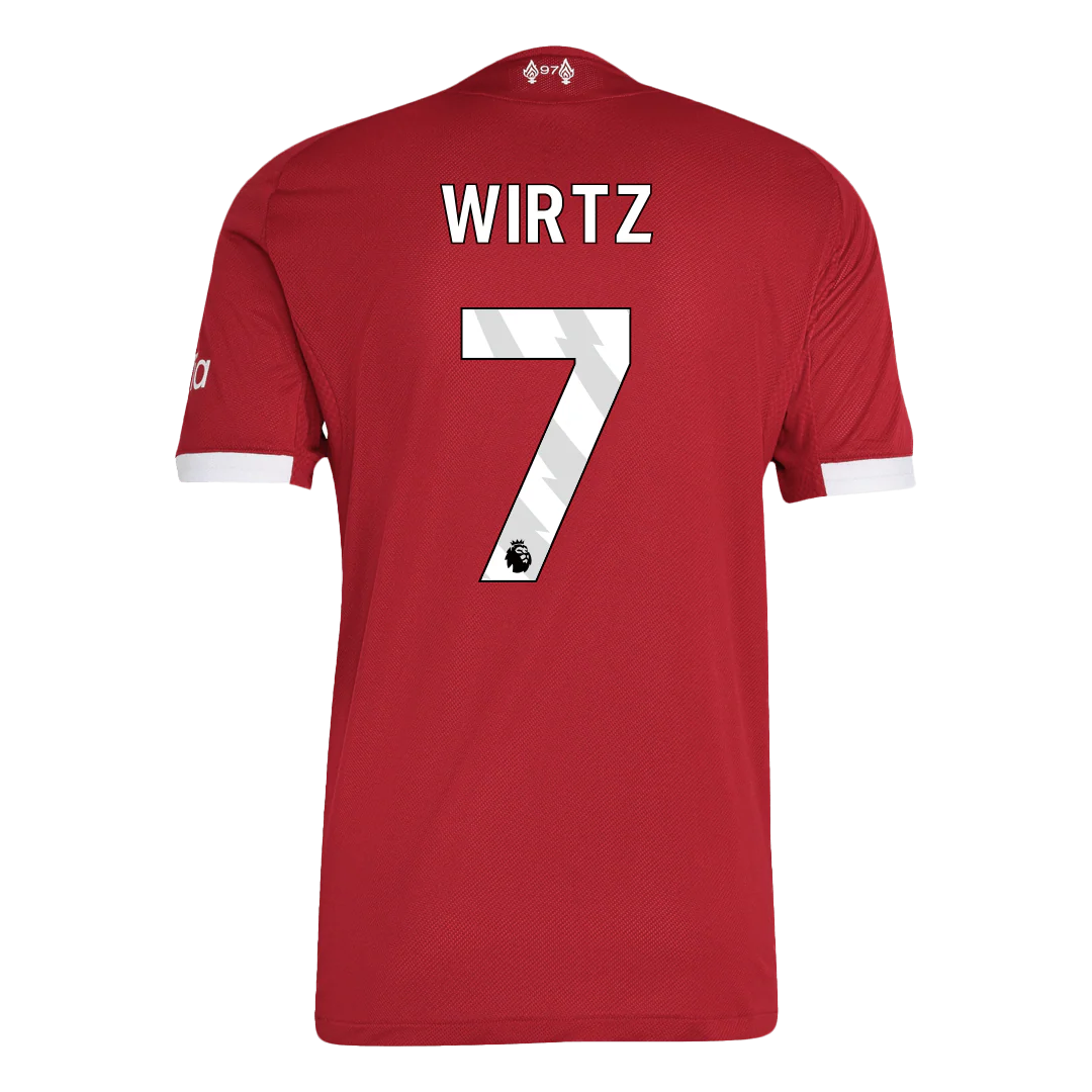 WIRTZ #7 Liverpool Home Player Version Soccer Jersey 2025/26