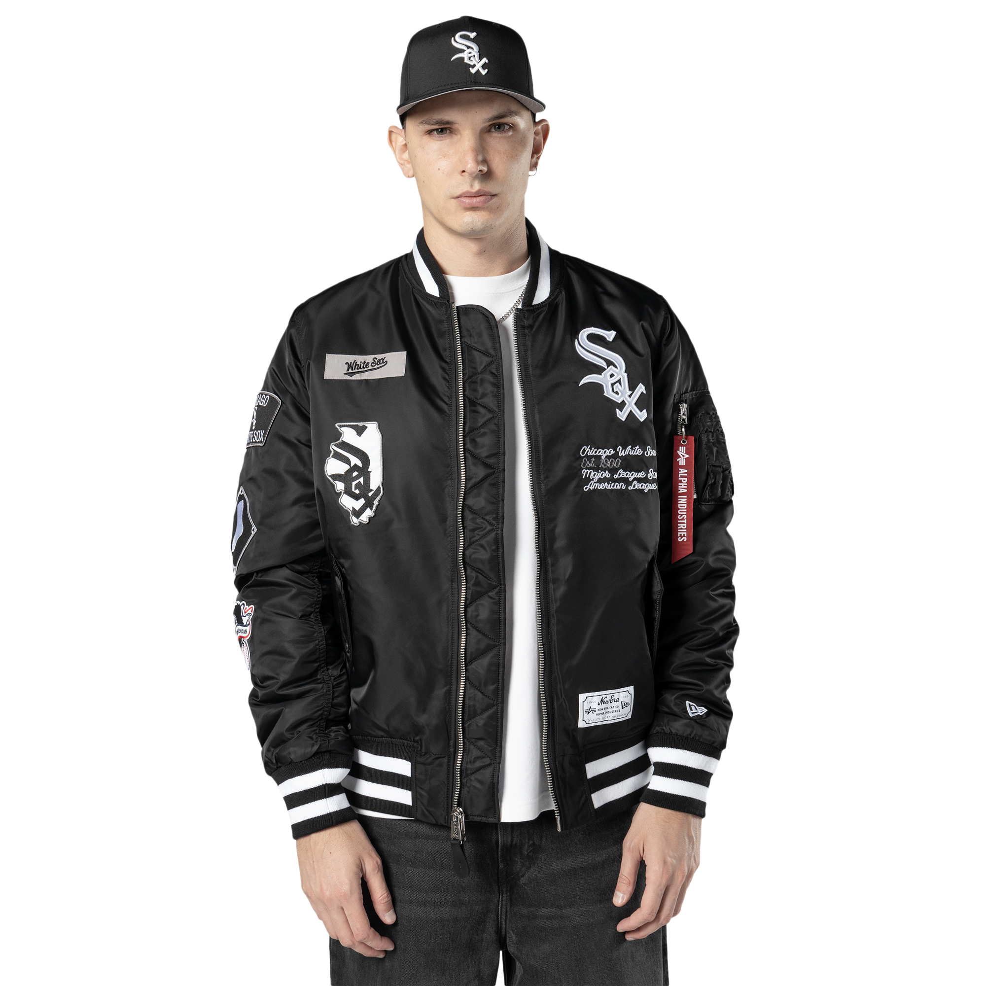 New Era White Sox Alpha Jacket