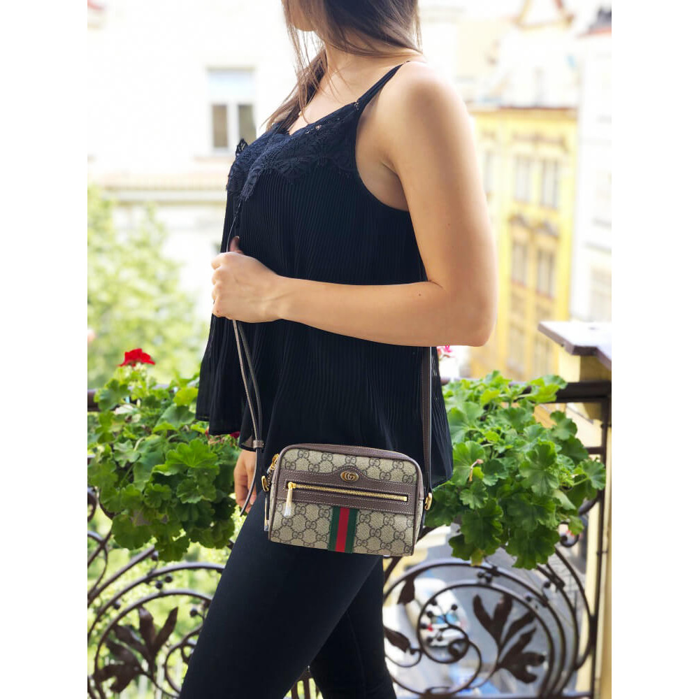 Gucci Ophidia GG Supreme Mini Bag