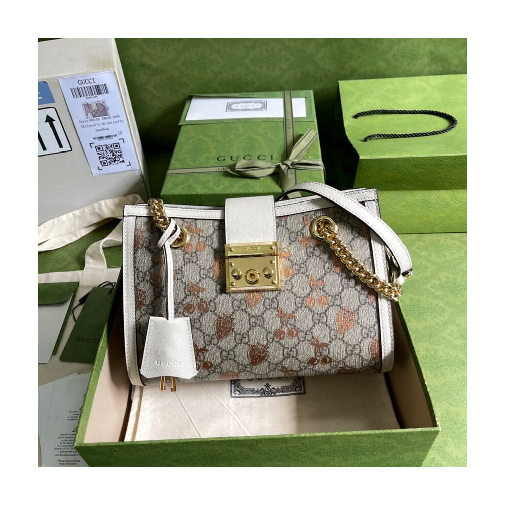 Gucci Padlock Small Berry Tote Bag