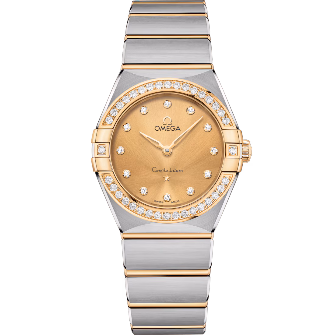 Omega Constellation Ladies' Selection 28mm steel ‑ yellow gold on steel ‑ yellow gold 131.25.28.60.58.001