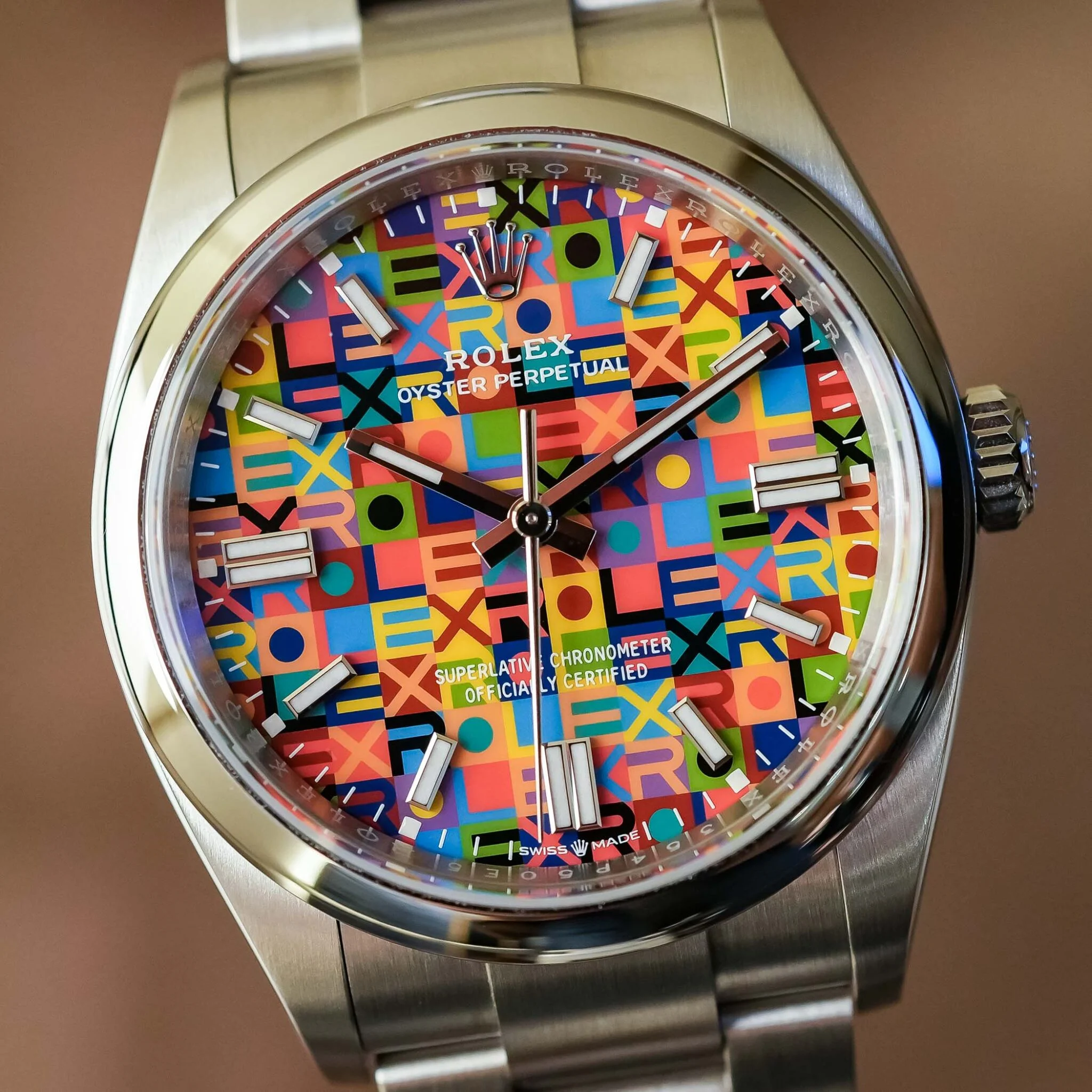 [Superclone] Rolex Oyster Perpetual 41mm Multicoloured Dial Oyster 134300
