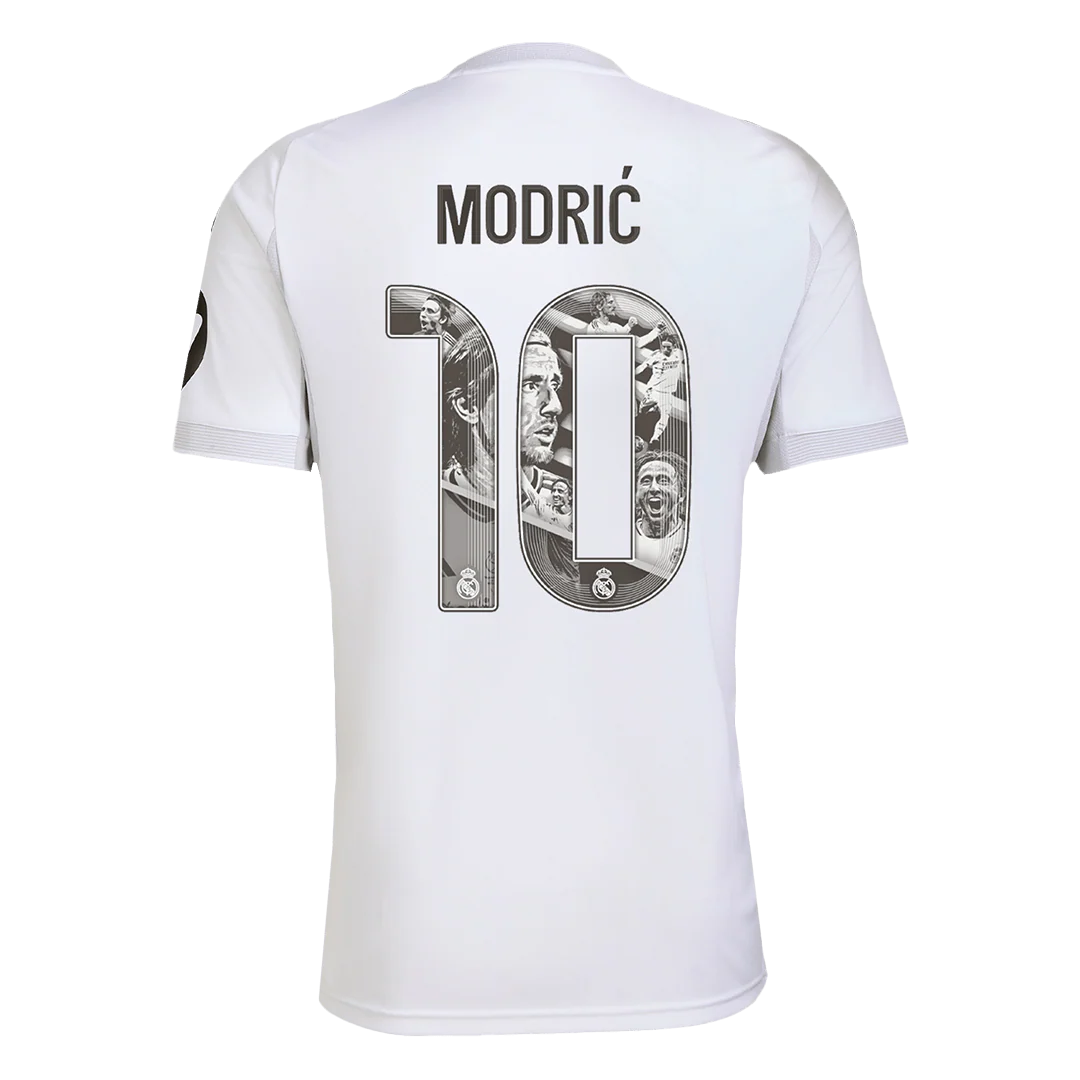 MODRIĆ Special #10 Real Madrid Home Soccer Jersey 2025/26 White