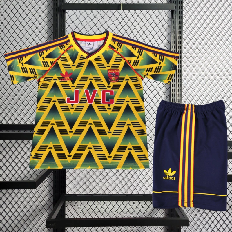 Retro kids 1991-93 KIDS Arsenal away Football jersey retro