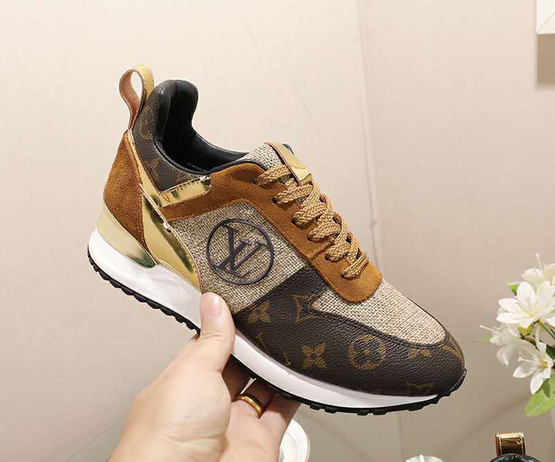 Louis Vuitton Lv Run Away Marathon Running Sneaker Brown