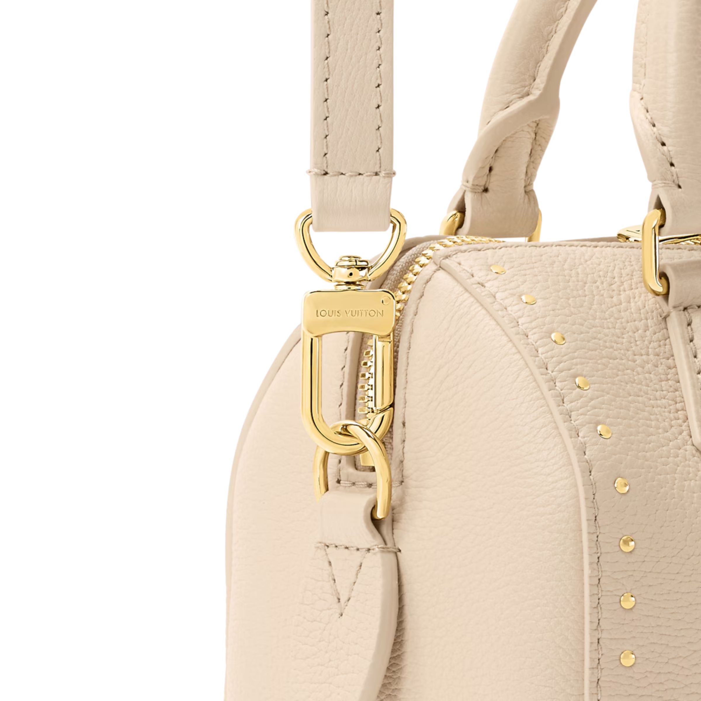 Louis Vuitton Speedy Trunk Almond Calfskin 20.5cm M29876