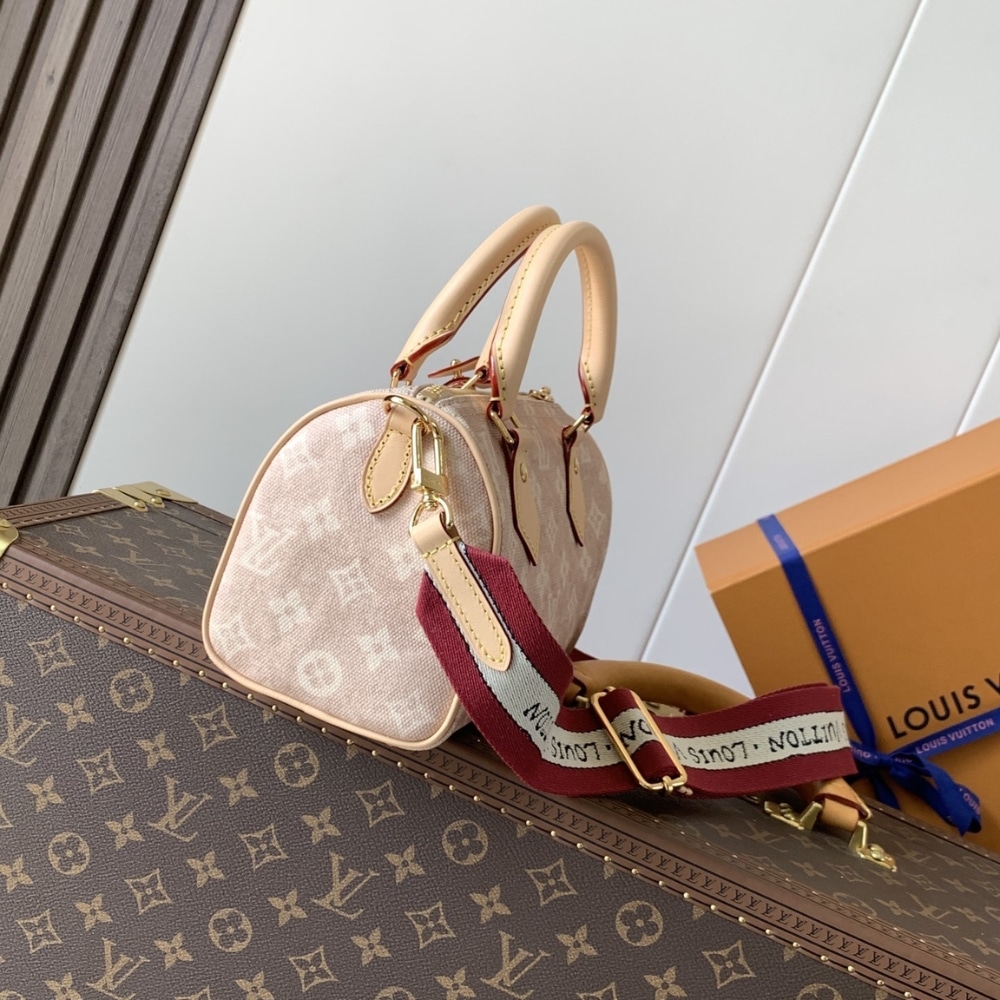 Louis Vuitton Speedy Bandoulière 20 Meowgram Pale Pink 20cm M15151
